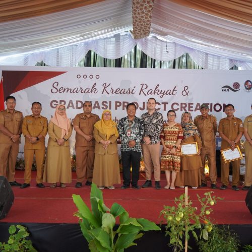 Graduasi dan Serah Terima Program CREATION di Deli Serdang